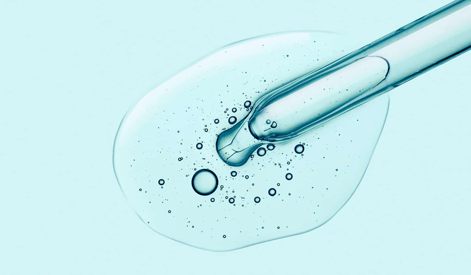 Hyaluronsäure – stilisierte Illustration